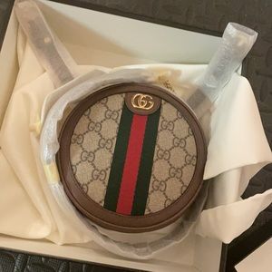 Authentic New Gucci Ophidia round backpack
